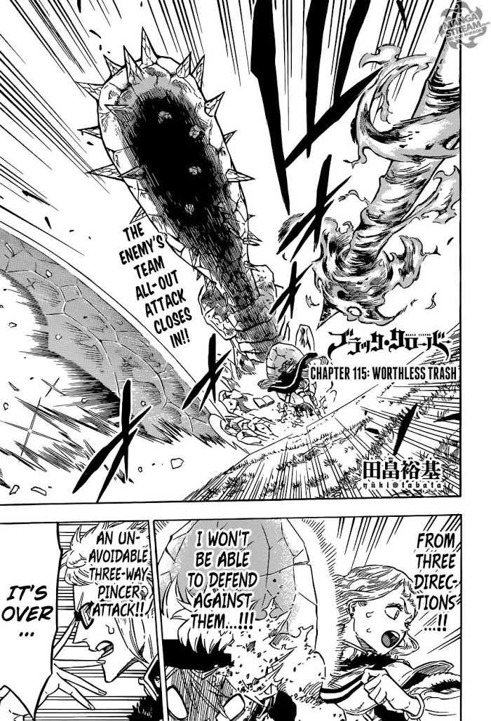 Black Clover Chapter 115 Page 1