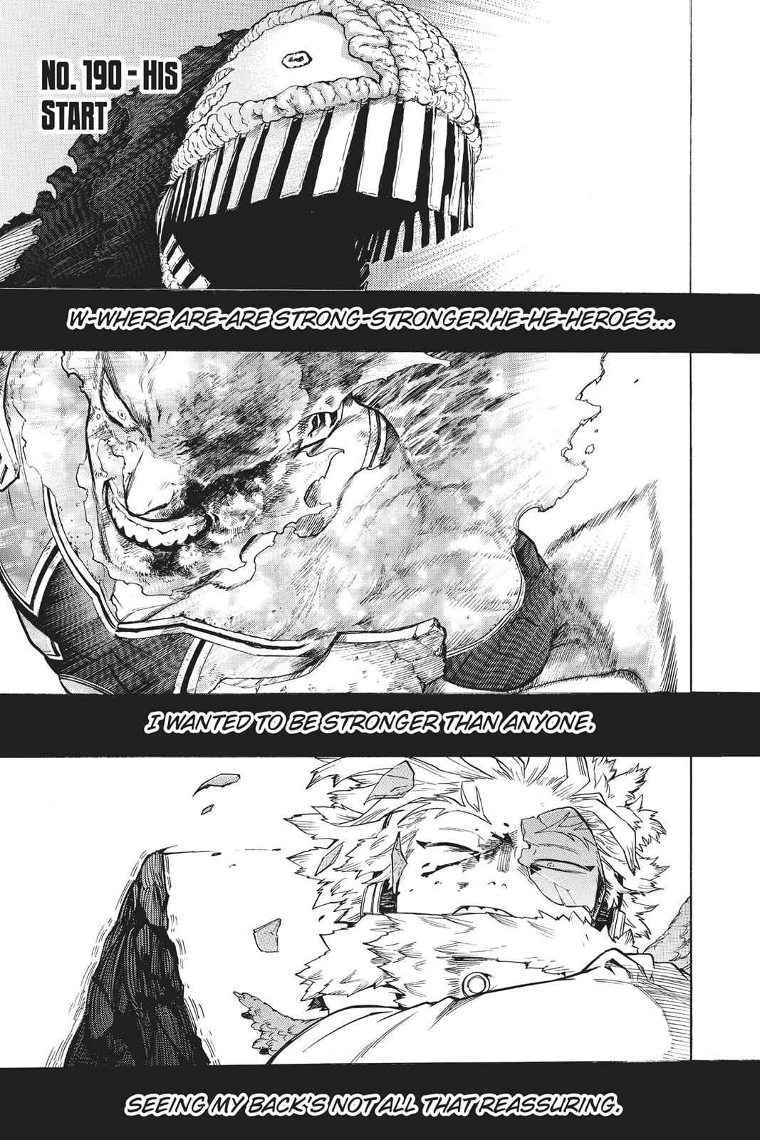 Boku no Hero Academia My Hero Academia Chapter 190 Page 1