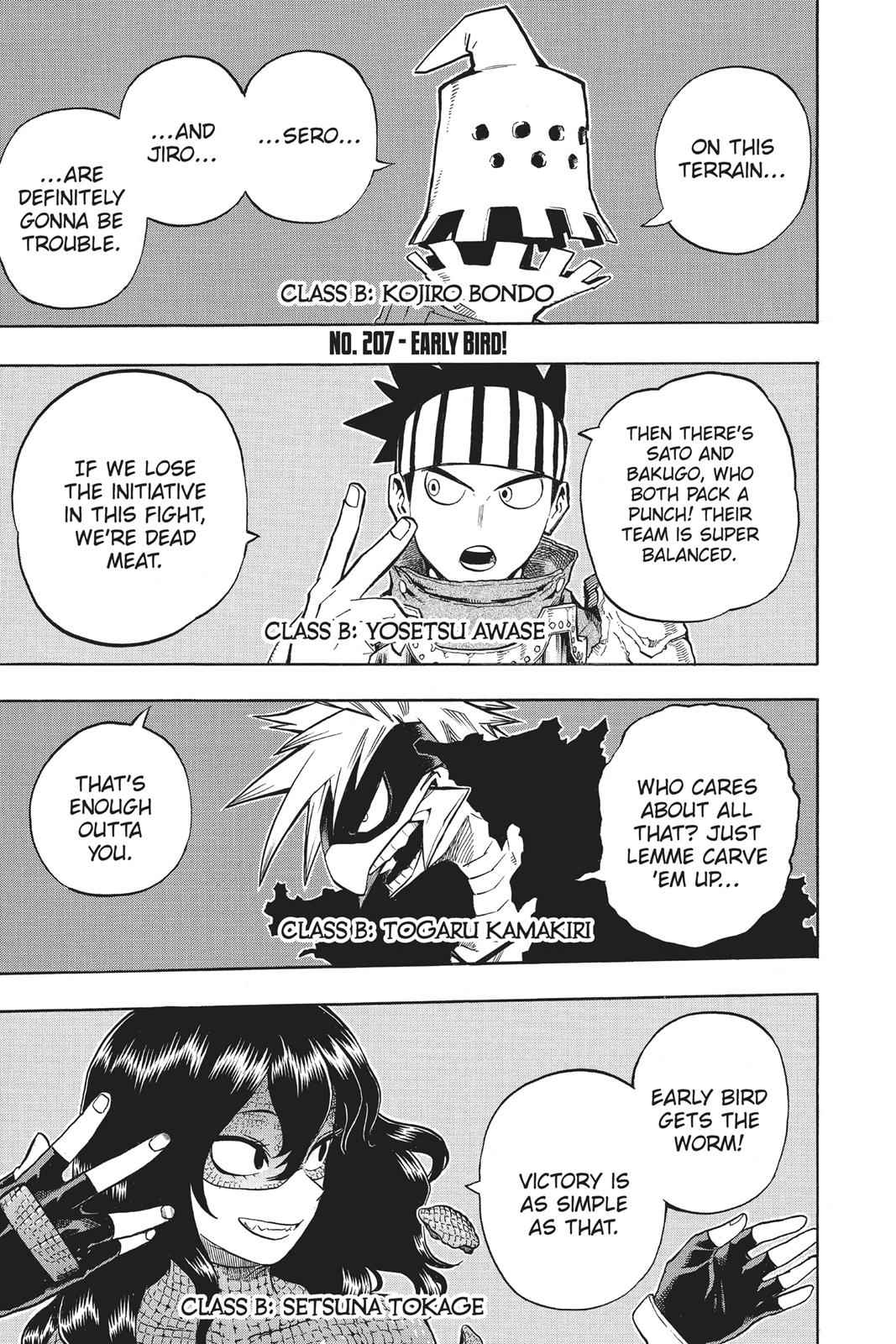 Boku no Hero Academia My Hero Academia Chapter 207 Page 1