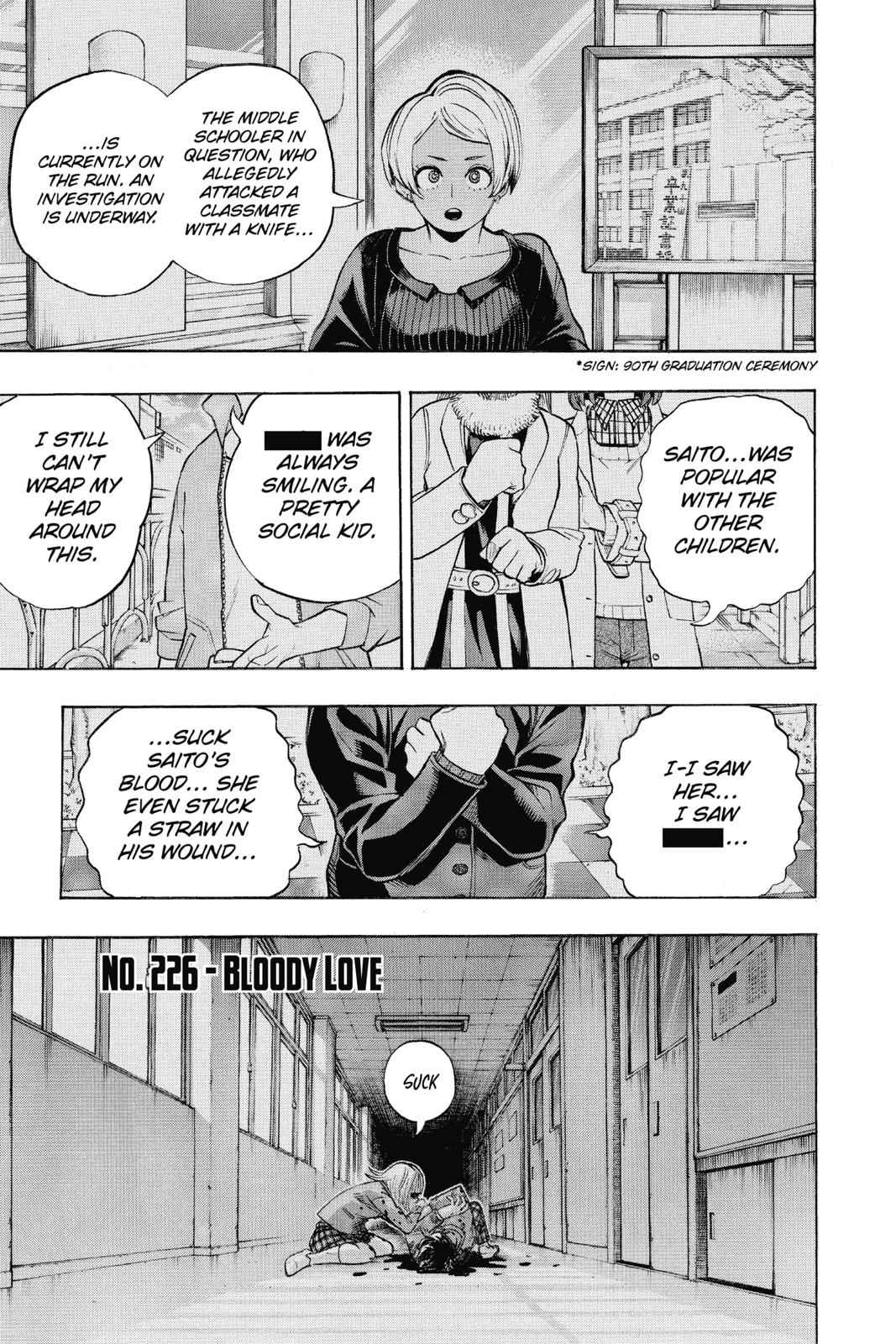 Boku no Hero Academia My Hero Academia Chapter 226 Page 1