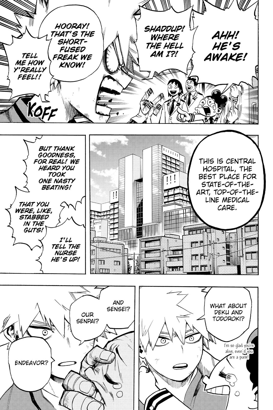 Boku no Hero Academia My Hero Academia Chapter 298 Page 9