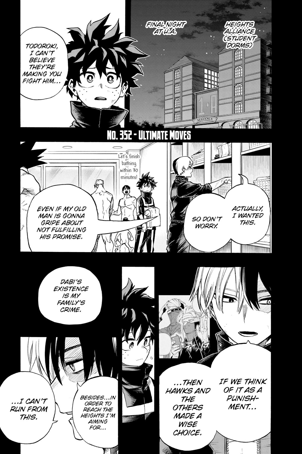 Boku no Hero Academia My Hero Academia Chapter 352 Page 1