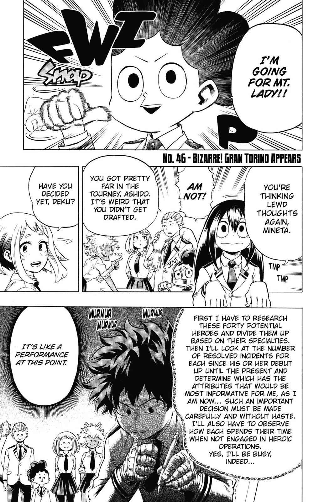 Boku no Hero Academia My Hero Academia Chapter 46 Page 1