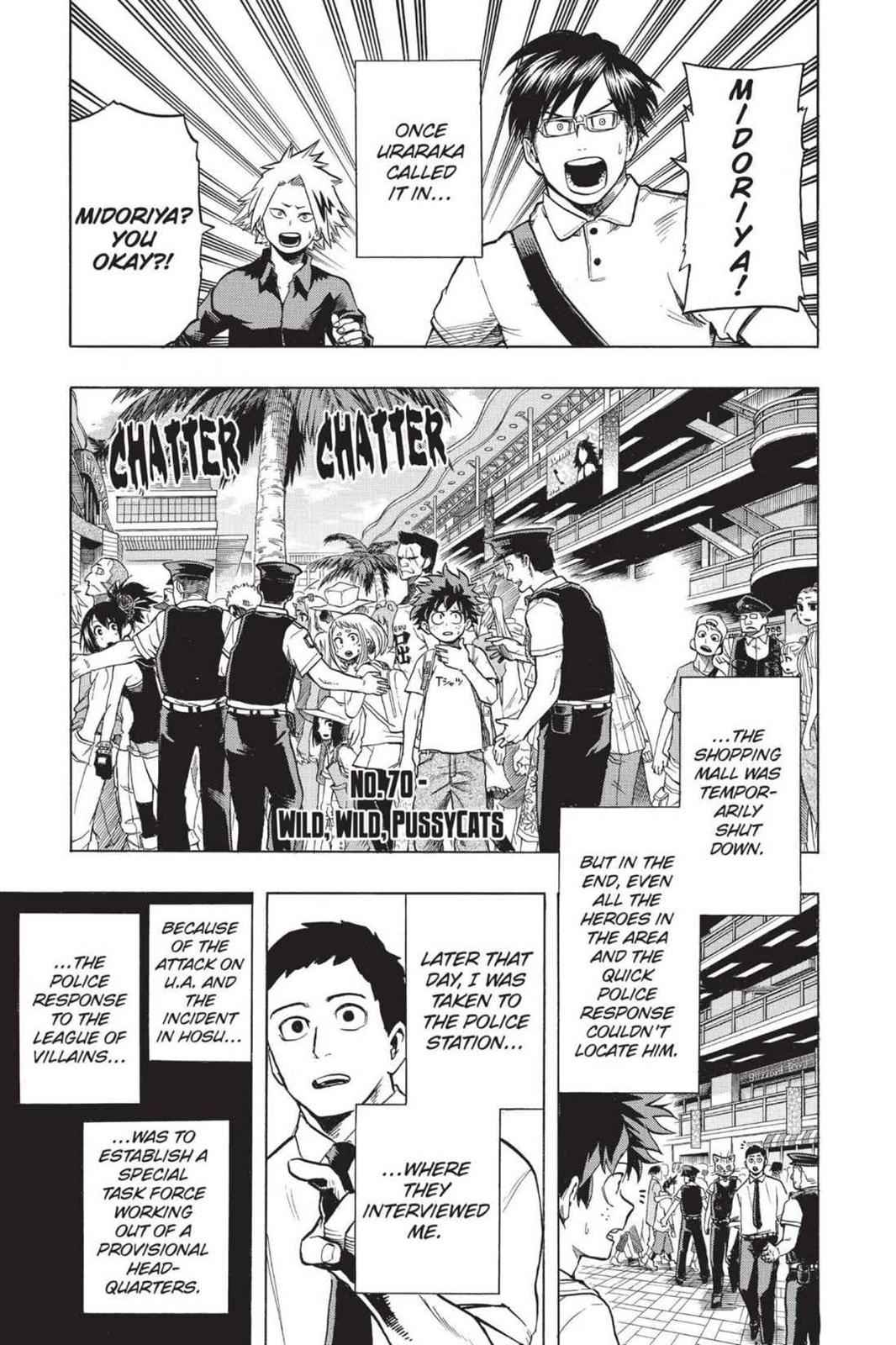 Boku no Hero Academia My Hero Academia Chapter 70 Page 1