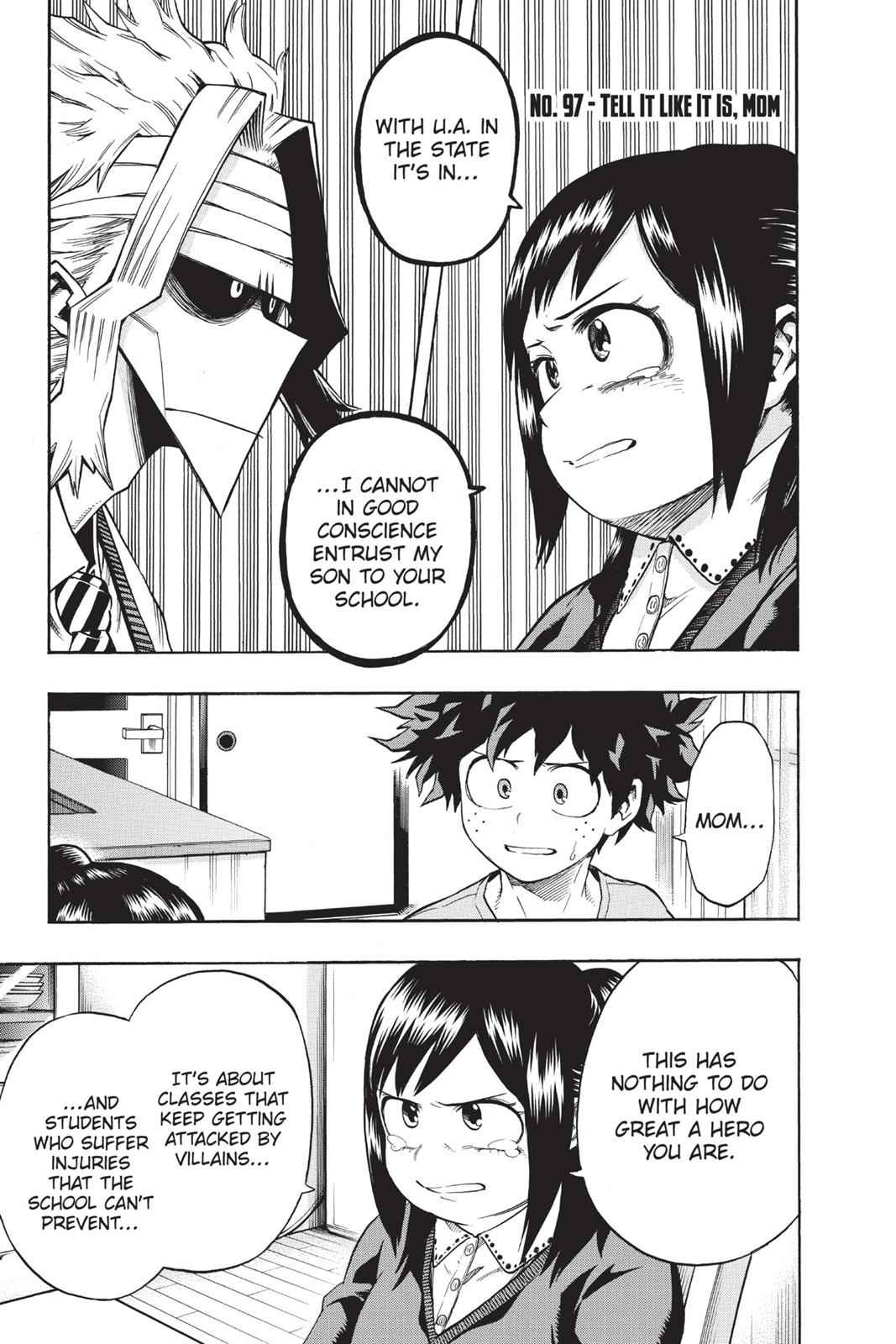 Boku no Hero Academia My Hero Academia Chapter 97 Page 1