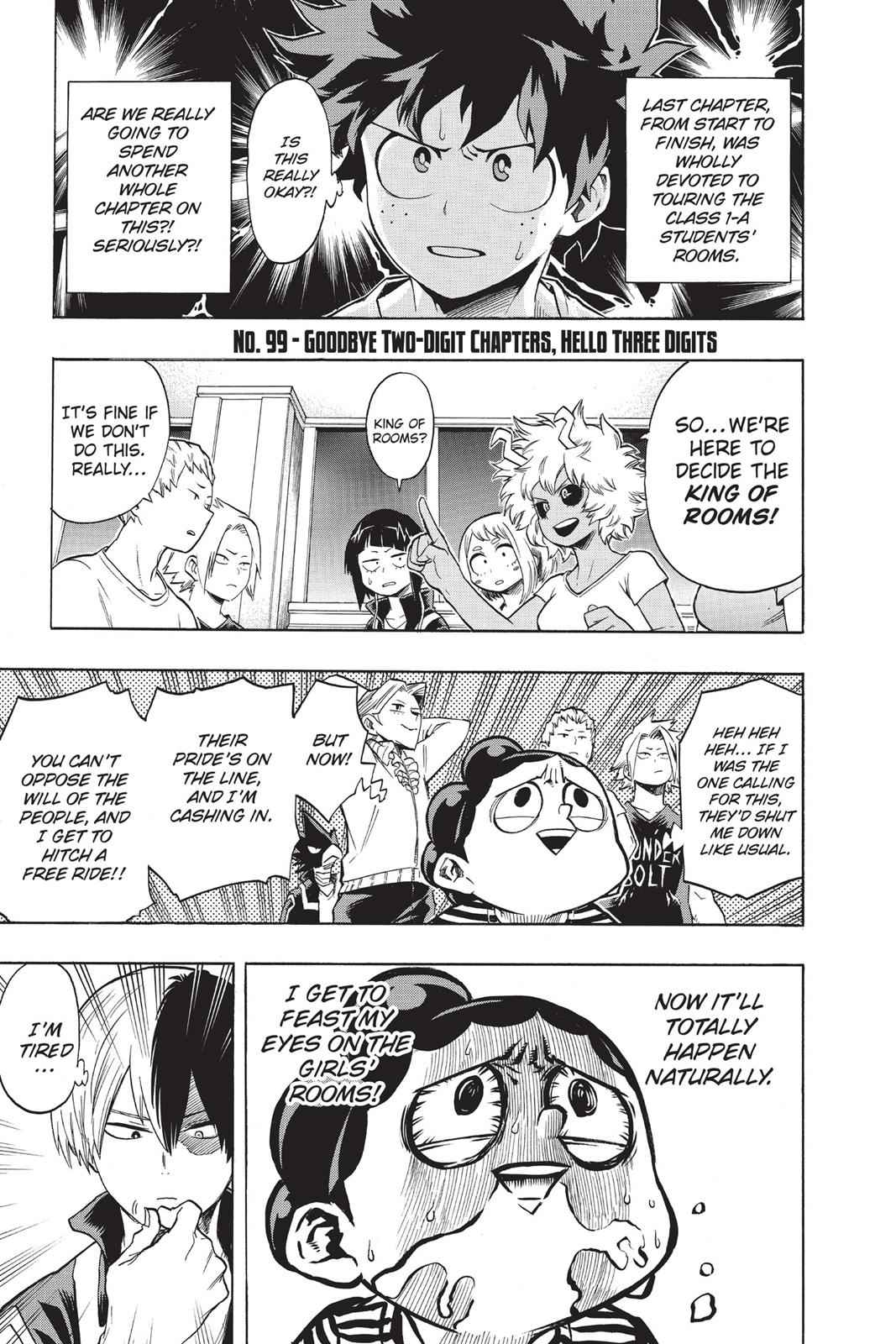 Boku no Hero Academia My Hero Academia Chapter 99 Page 1