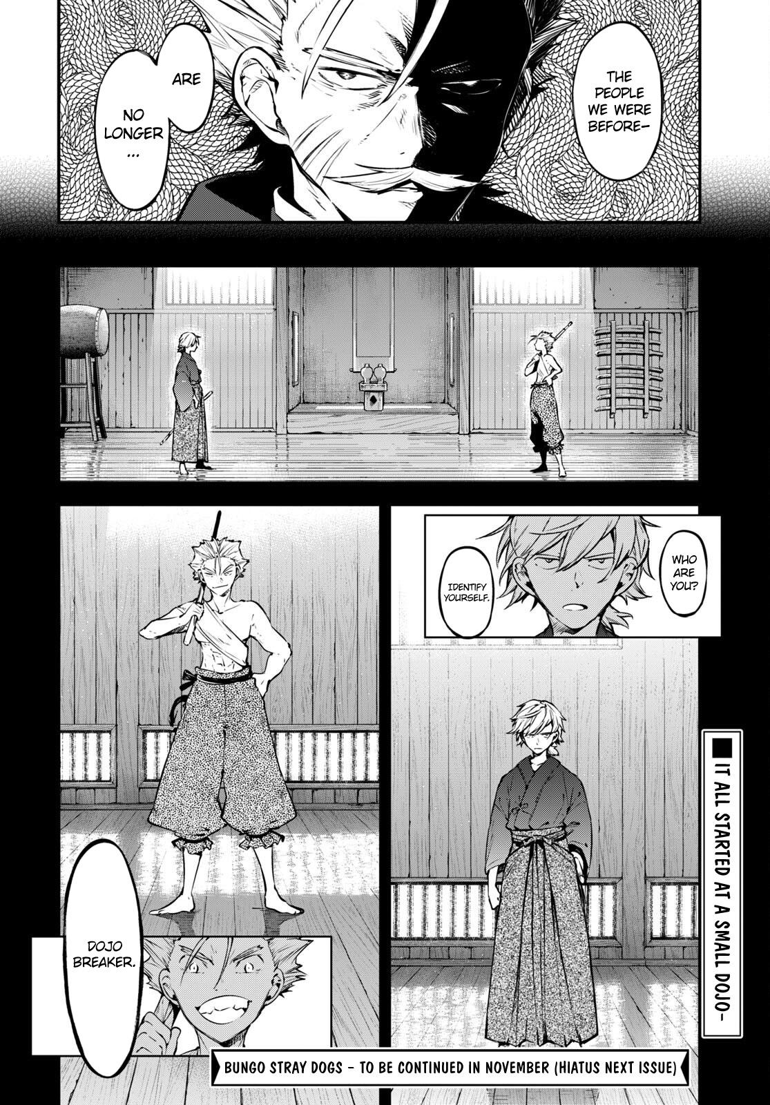 Bungou Stray Dogs Chapter 103.5 Page 20