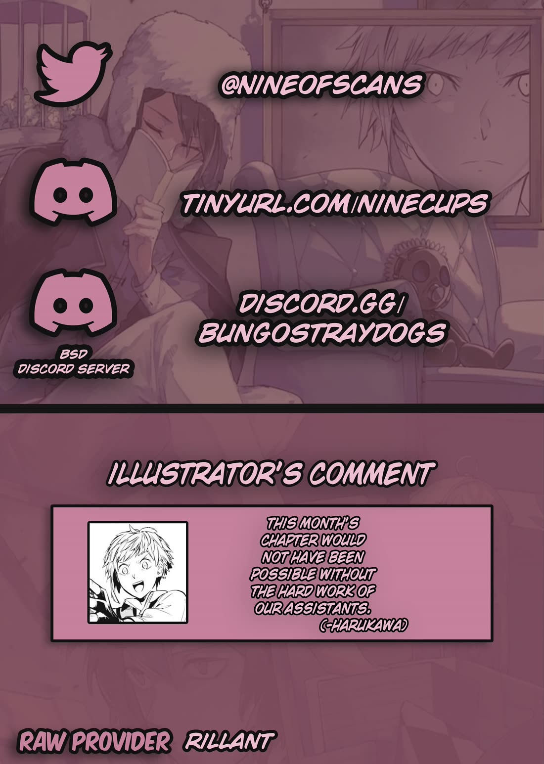Bungou Stray Dogs Chapter 116 Page 2