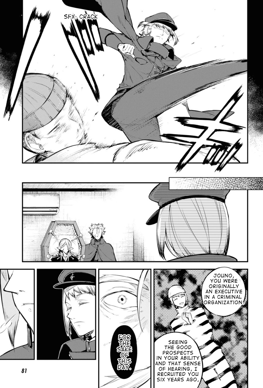 Bungou Stray Dogs Chapter 92.5 Page 9