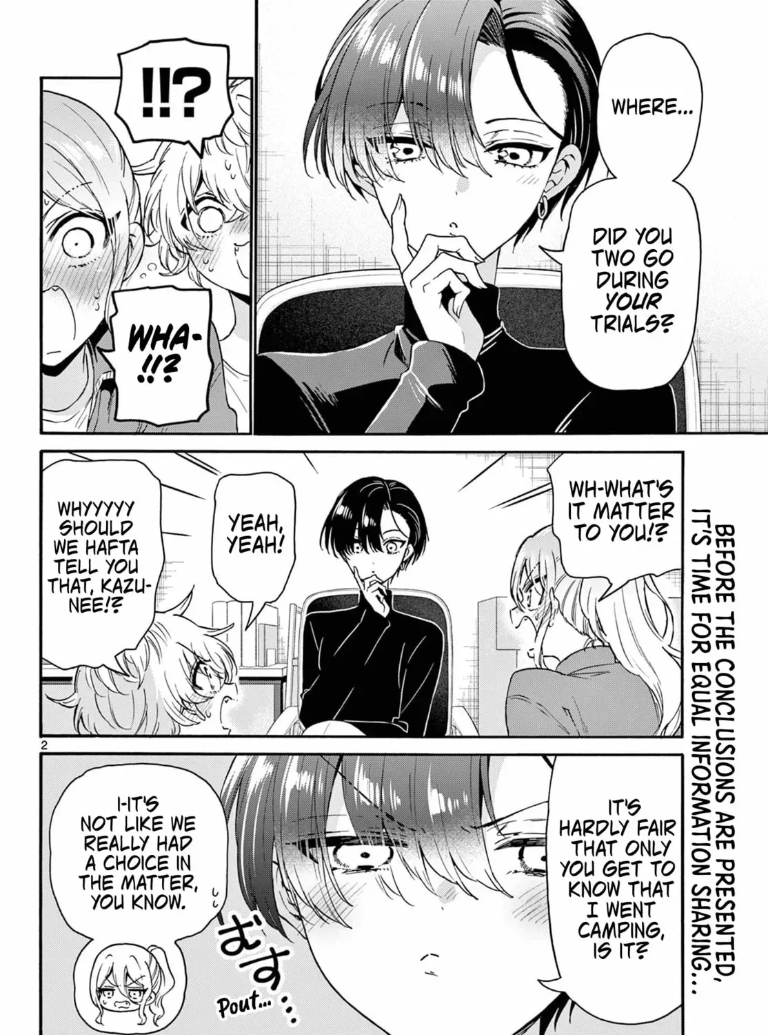 Dealing with Mikadono Sisters Is a Breeze Chapter 154 Page 3