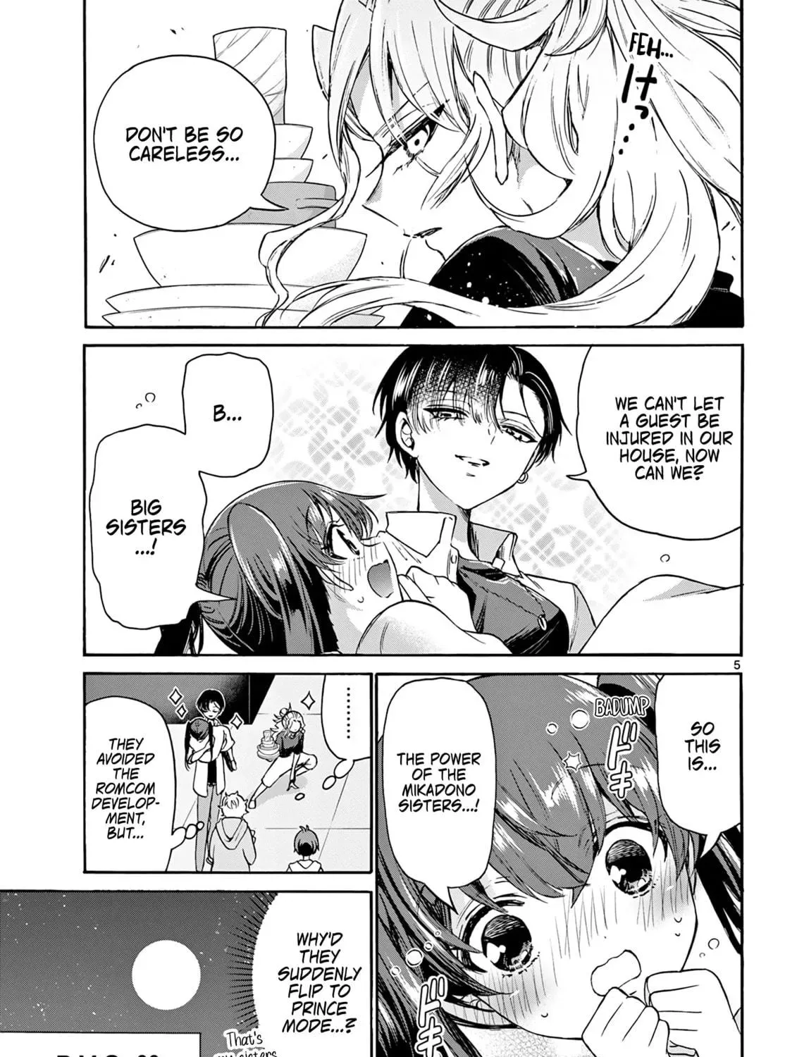 Dealing with Mikadono Sisters Is a Breeze Chapter 48 Page 9