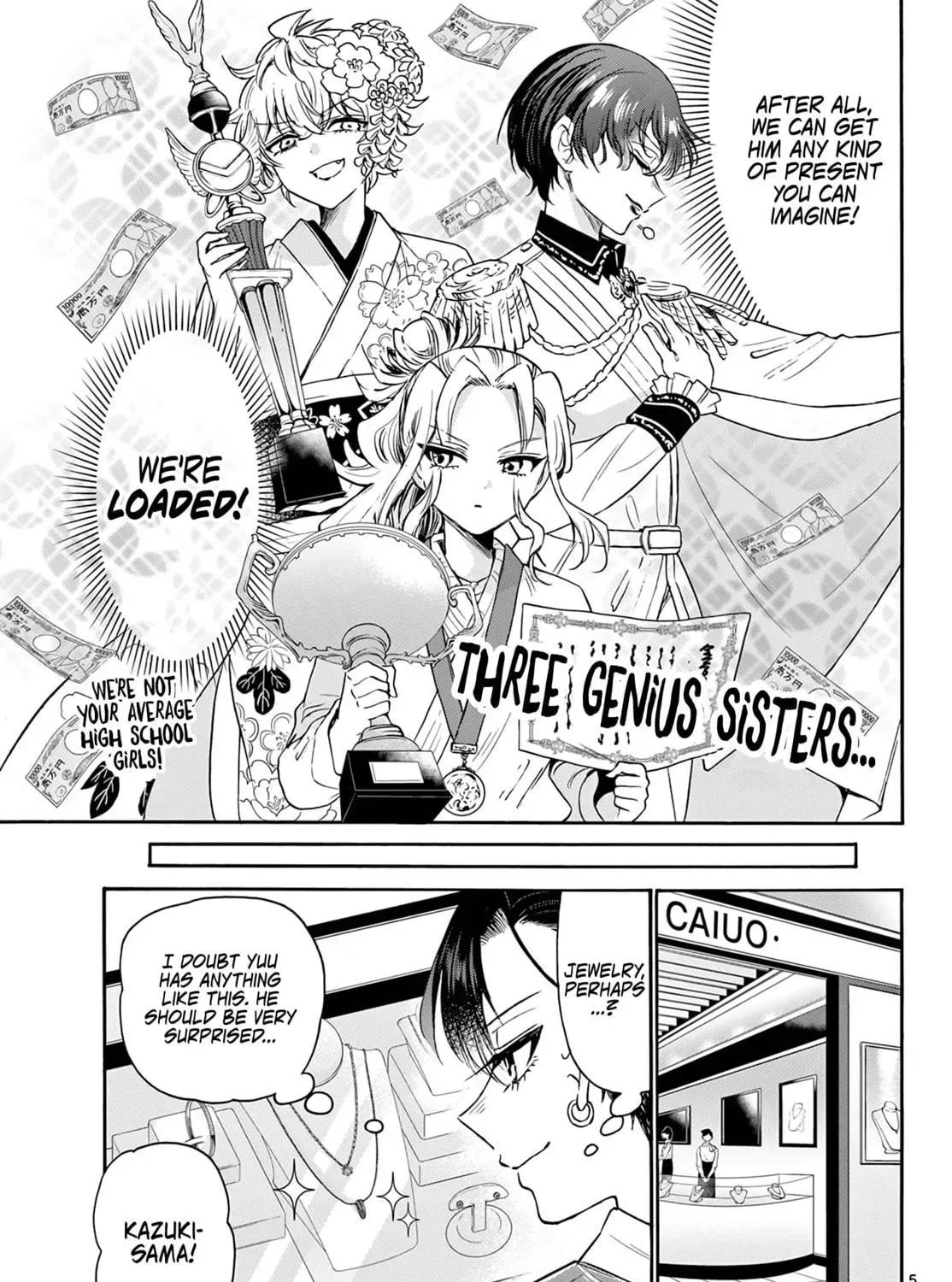Dealing with Mikadono Sisters Is a Breeze Chapter 57 Page 9