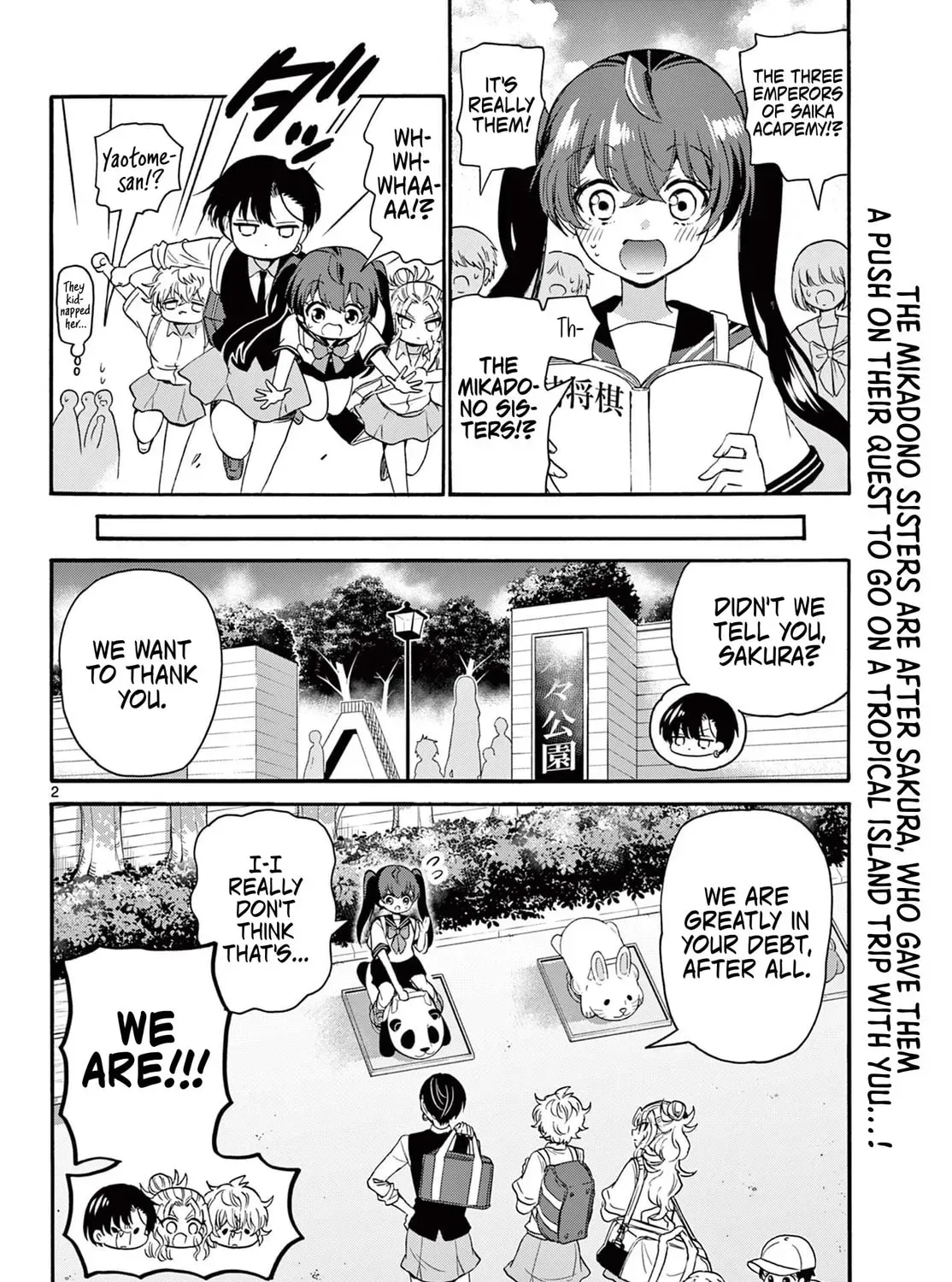 Dealing with Mikadono Sisters Is a Breeze Chapter 81 Page 3